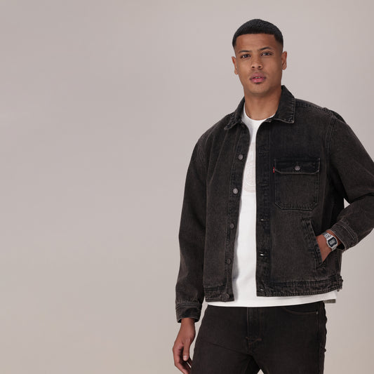 LEVI'S® MEN'S WALNUT SPRINGS TRUCKER JACKET - BROWN