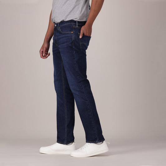 LEVI'S® MEN'S 541™ ATHLETIC TAPER JEANS - MED INDIGO - WORN IN