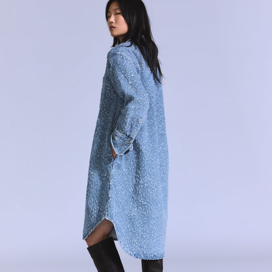 LEVI'S® BLUE TAB™ WOMEN'S DENIM SHIRT DRESS - BLUE