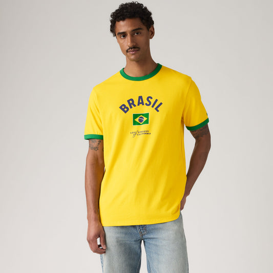 LEVI'S® BRAZIL MEN'S RINGER TEE - MULTI COLOUR