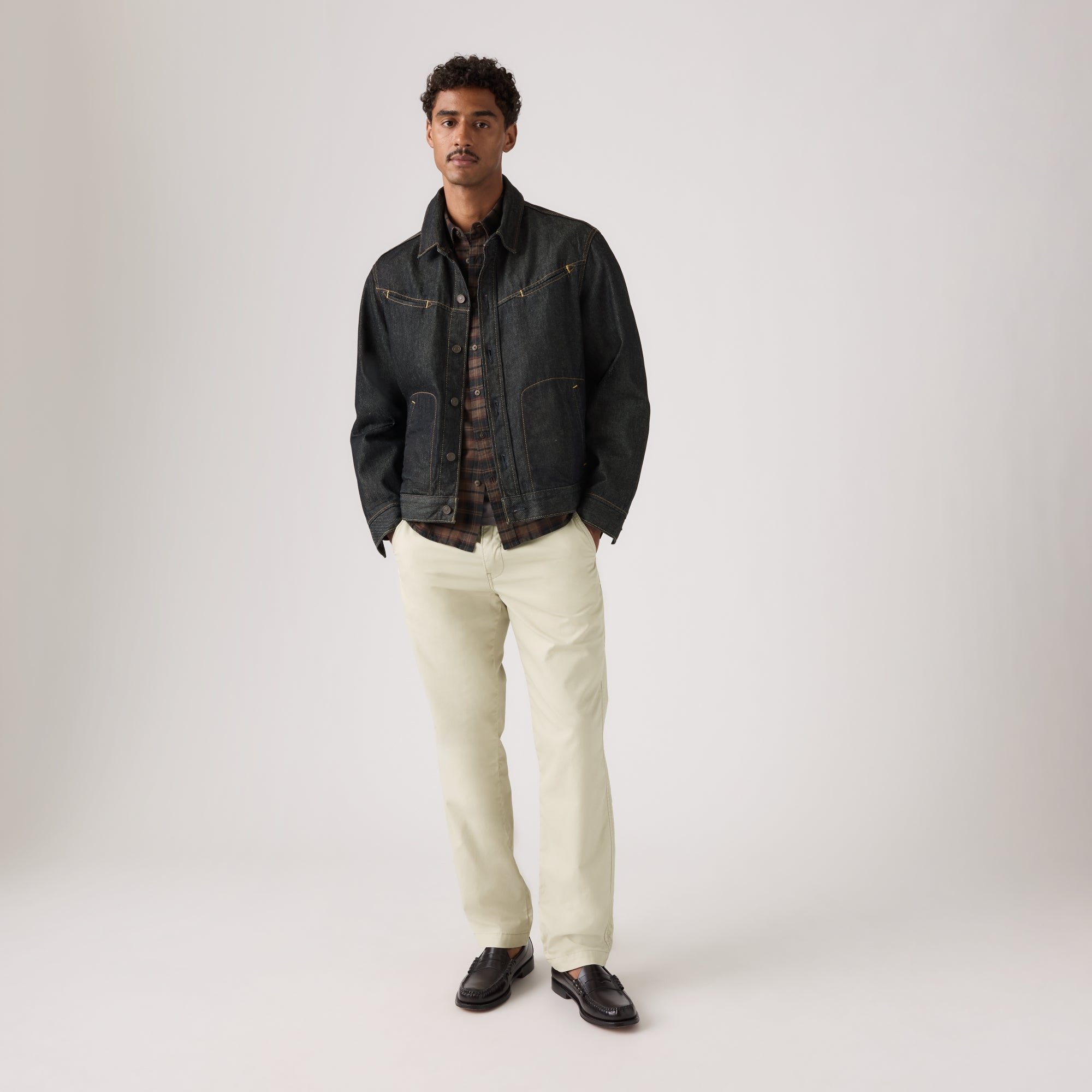 LEVI'S® MEN'S XX CHINO AUTHENTIC RELAXED LIGHTWEIGHT PANTS - NEUTRAL