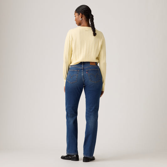 LEVI'S® WOMEN'S 501® CURVE JEANS - MED INDIGO - WORN IN
