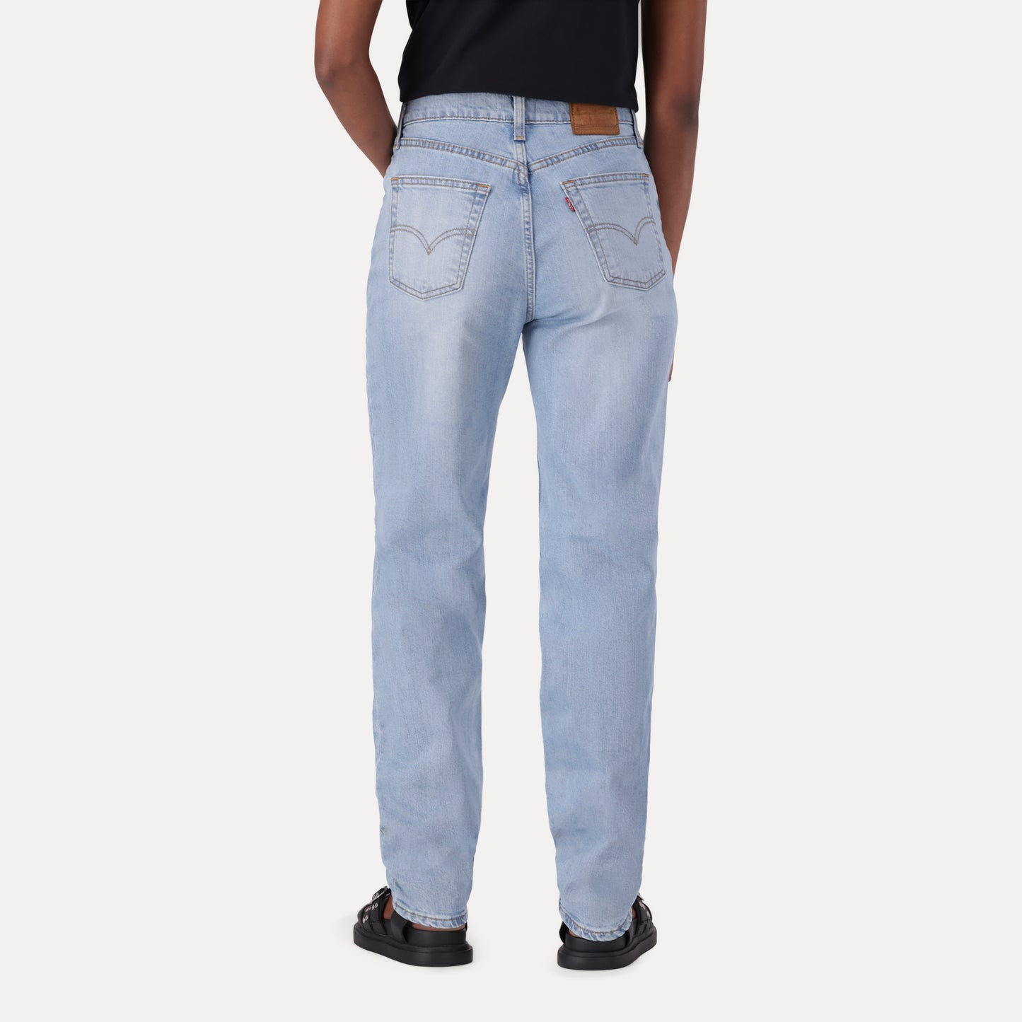 LEVI'S® WOMEN'S '80S MOM JEANS - MED INDIGO - WORN IN