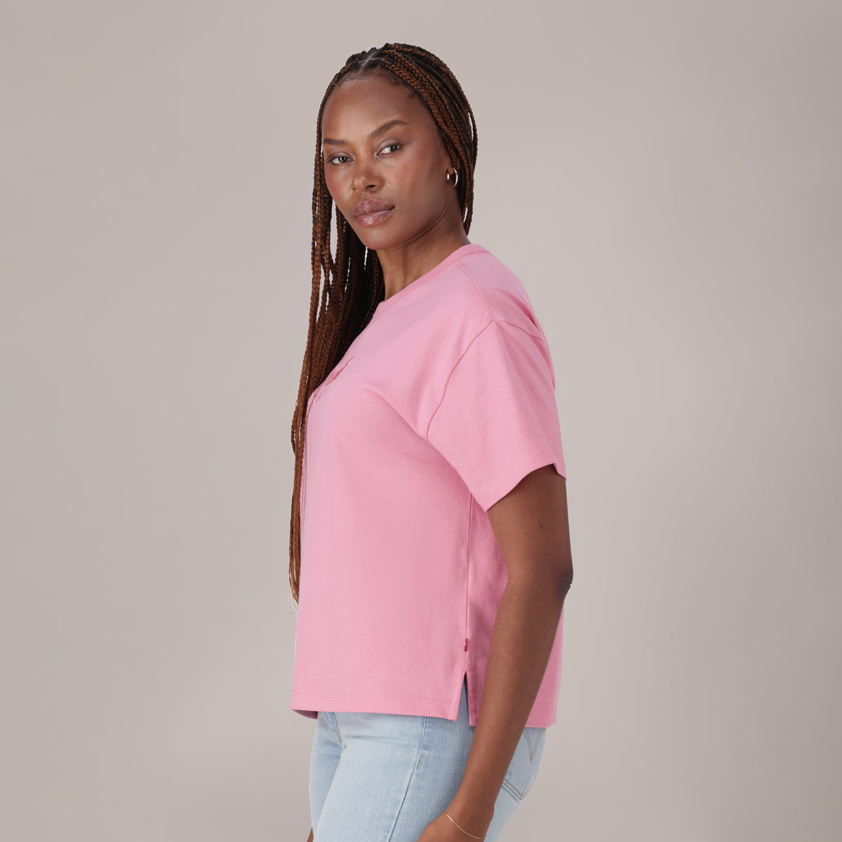 Levi's® Women's Graphic Vintage Short-Sleeve Tee - Pink