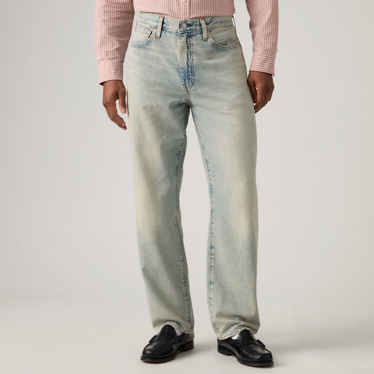 LEVI'S® MEN'S 502™ TAPER JEANS - MED INDIGO - WORN IN