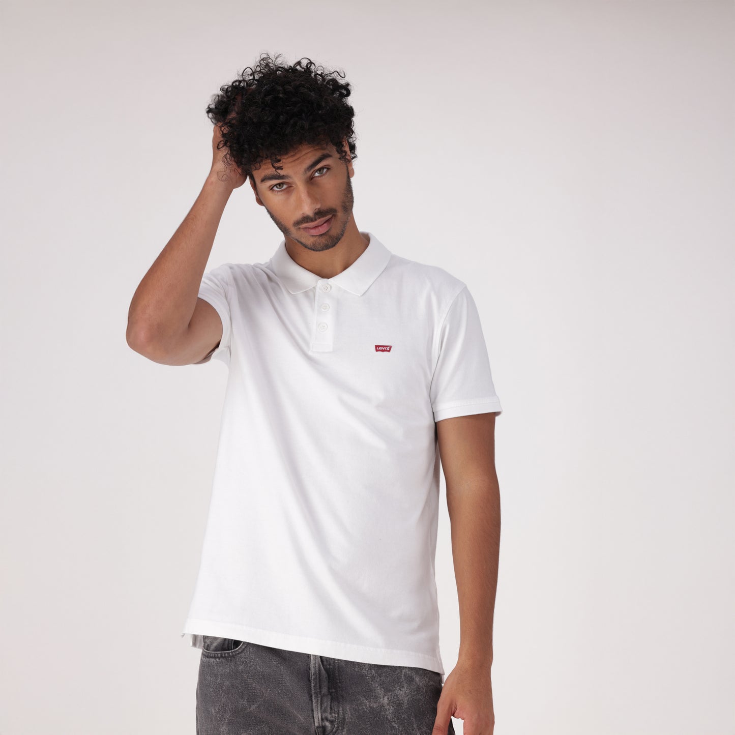 LEVI'S® MEN'S HOUSEMARK POLO SHIRT - NEUTRAL