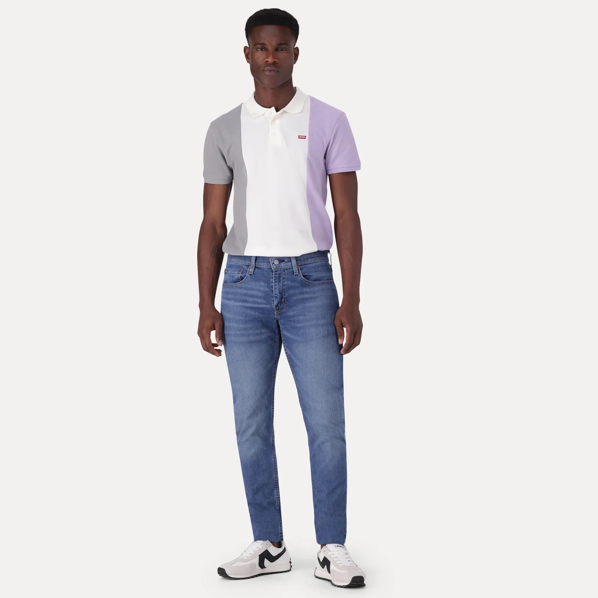 LEVI’S® MEN'S SKINNY TAPER - MED INDIGO - FLAT FINISH