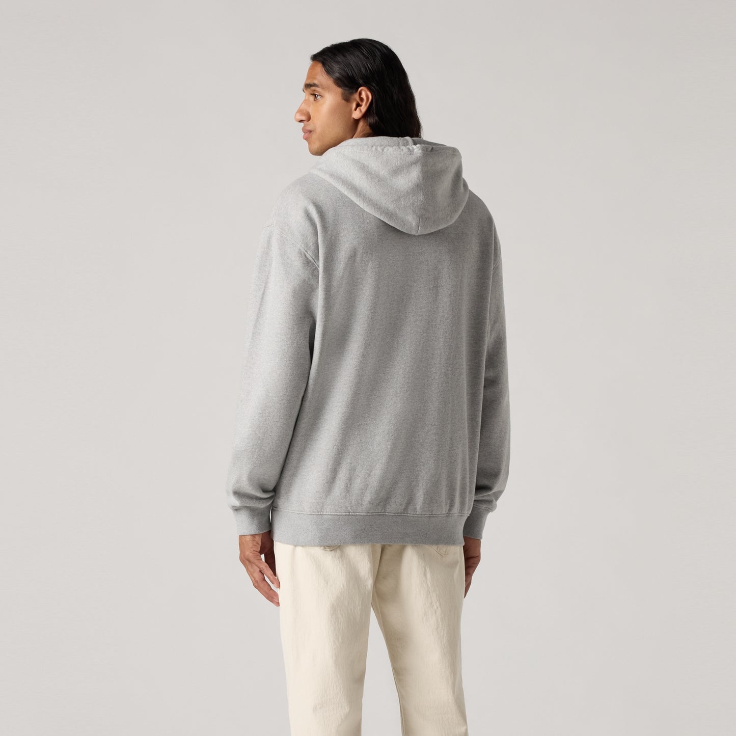LEVI'S® MEN'S RELAXED FIT GRAPHIC HOODIE - GREY