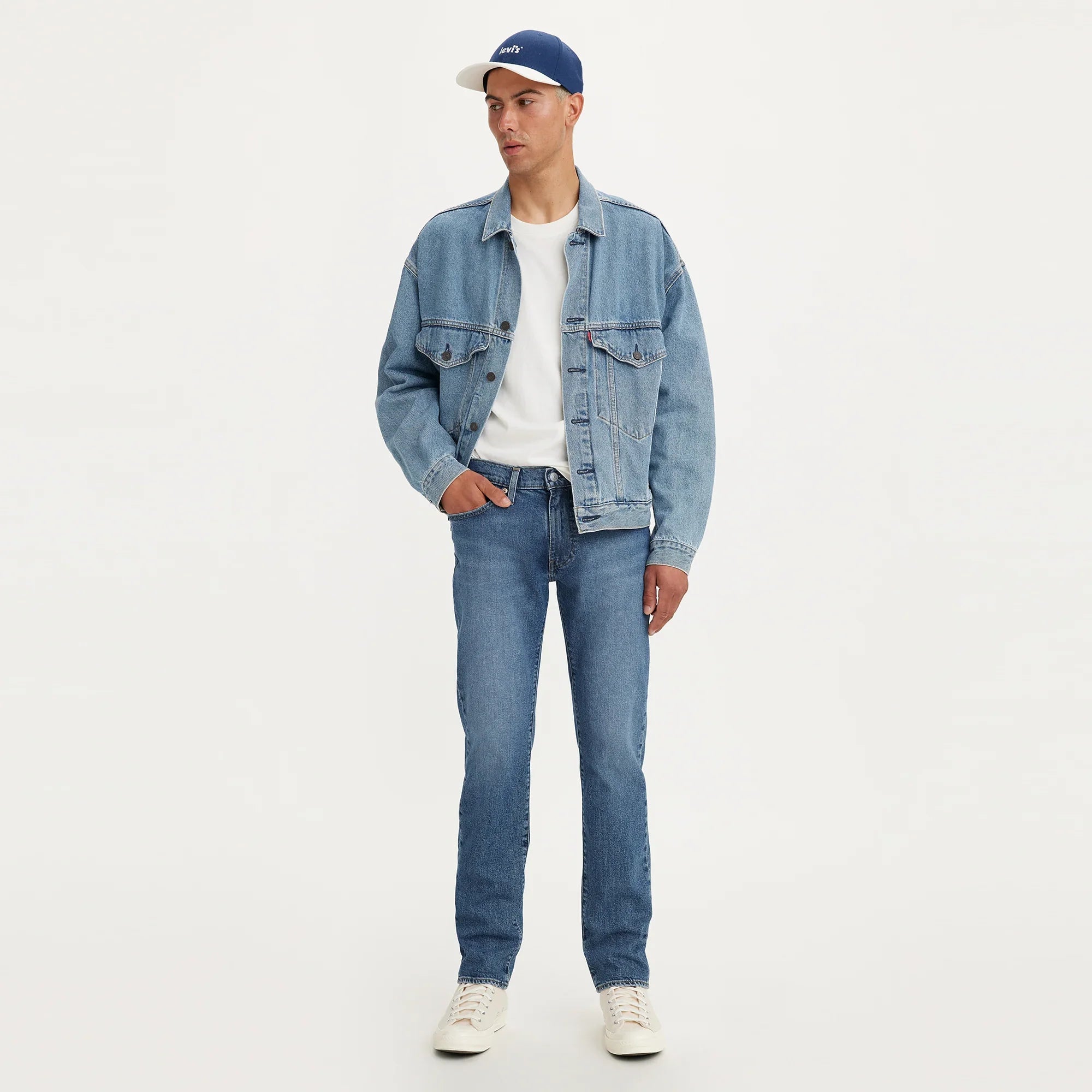 LEVI'S® MEN'S 511™ SLIM SELVEDGE JEANS - MEDIUM WASH