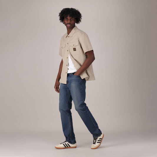 LEVI'S® MEN'S 541™ ATHLETIC TAPER JEANS - MED INDIGO - WORN IN
