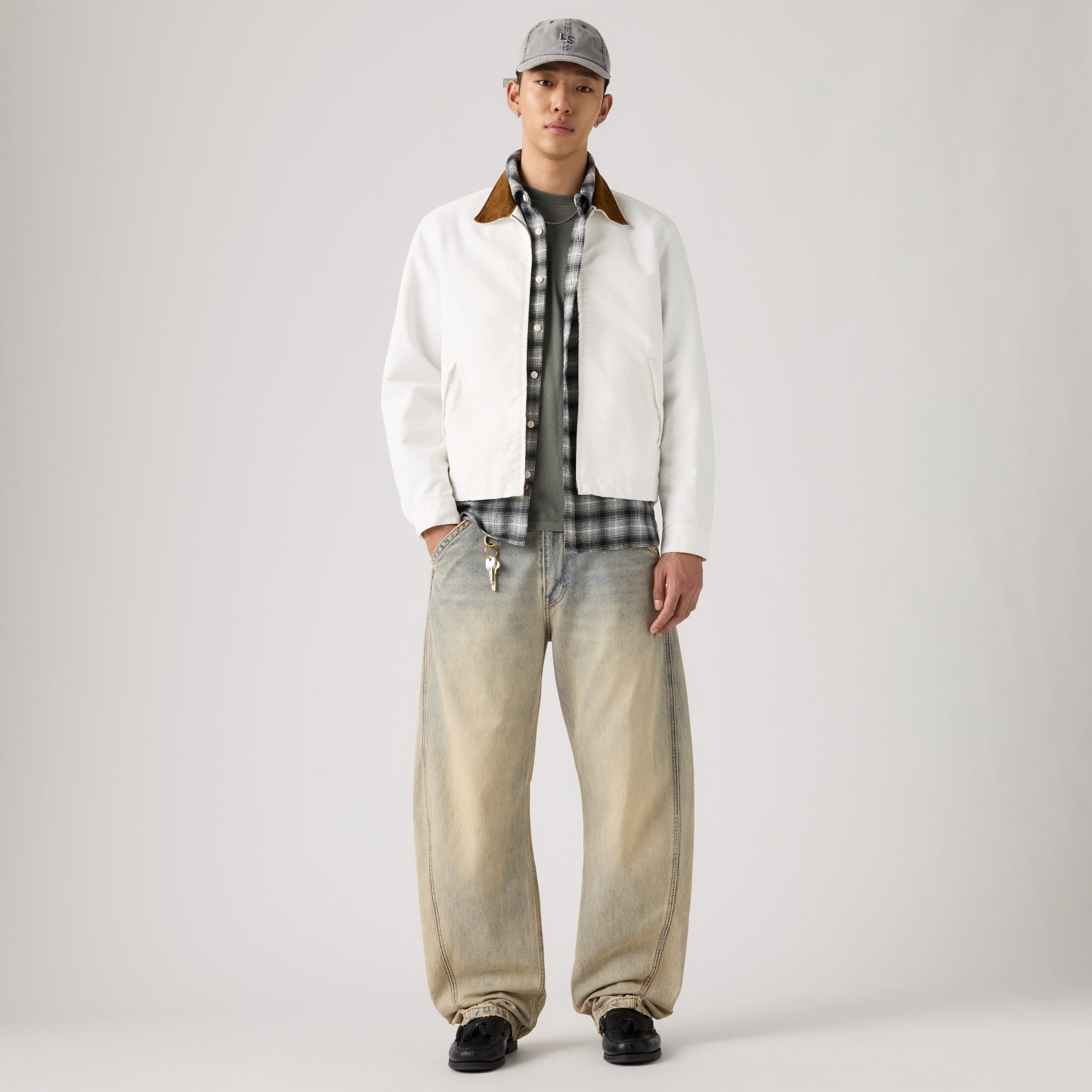LEVI'S® MEN'S BAGGY BARREL JEANS - LIGHT WASH