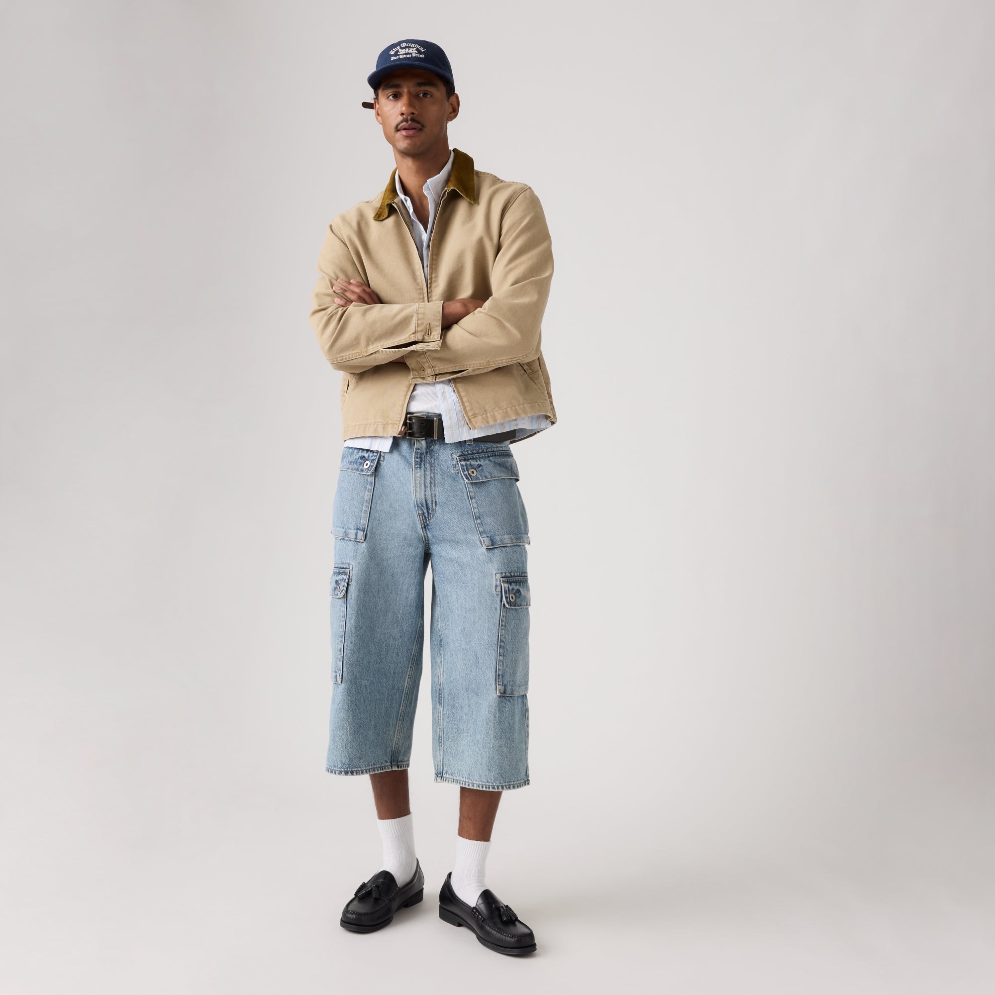 LEVI'S® MEN'S 478 BAGGY CAPRI CARGOS - MULTI COLOUR