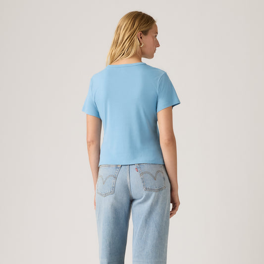 LEVI'S® WOMEN'S GRAPHIC RICKIE T-SHIRT - BLUE