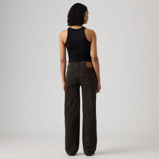 LEVI'S® WOMEN'S LOW STRAIGHT JEANS - BROWN