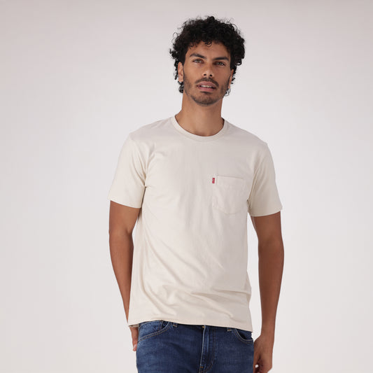 LEVI'S® MEN'S CLASSIC POCKET T-SHIRT - NEUTRAL