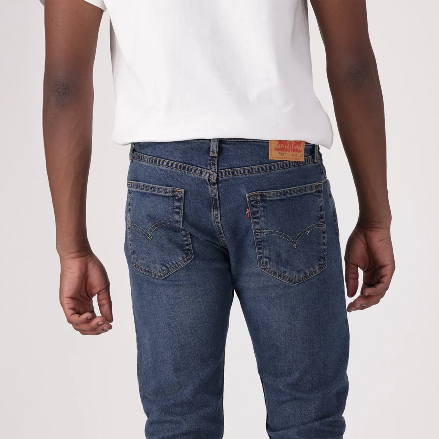 LEVI'S® MEN'S 512™ SLIM TAPER JEANS - DARK INDIGO - WORN IN