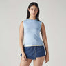 LEVI'S® WOMEN'S SOLID REGULAR FIT TOP - MULTI-COLOR