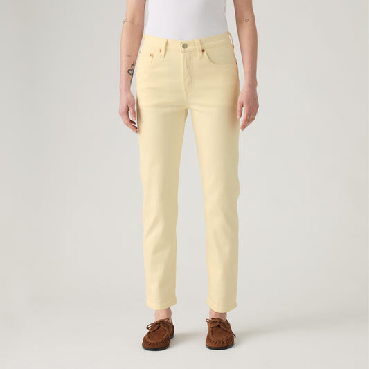 LEVI'S® WOMEN'S 501® ORIGINAL CROPPED JEANS - TAN