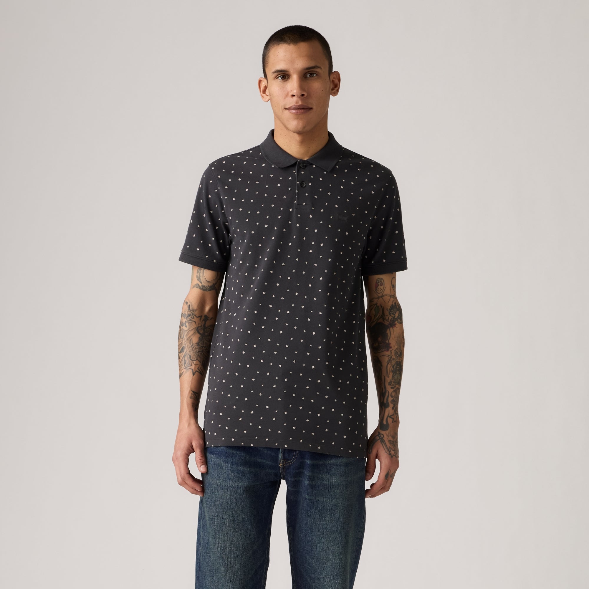LEVI'S® MEN’S SLIM HOUSEMARK POLO SHIRT - MULTI COLOUR