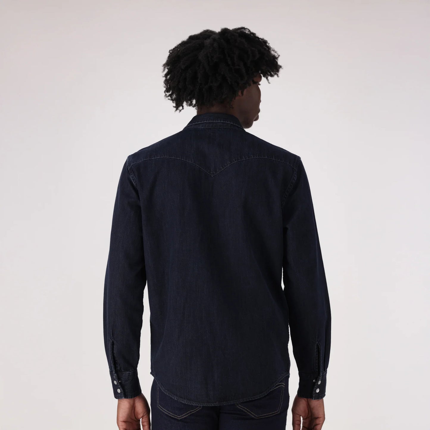 LEVI'S® MEN'S CLASSIC STANDARD FIT WESTERN SHIRT - BLUE