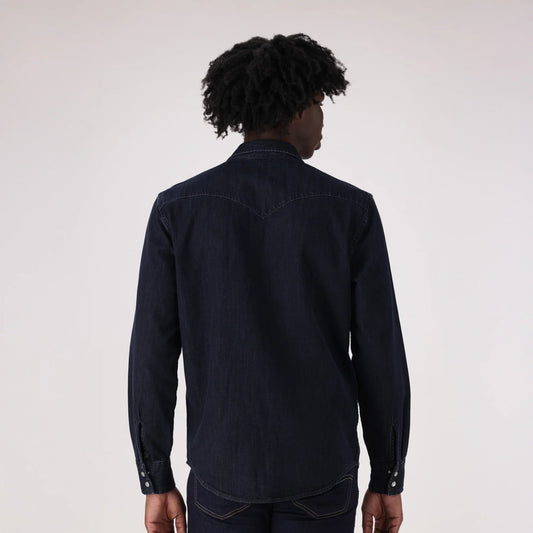 LEVI'S® MEN'S CLASSIC STANDARD FIT WESTERN SHIRT - BLUE