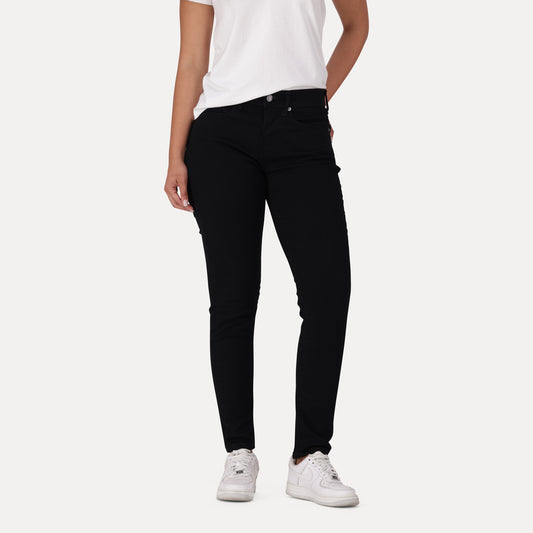LEVI'S® WOMEN'S CURVY HIGH-RISE SUPER SKINNY - BLACK