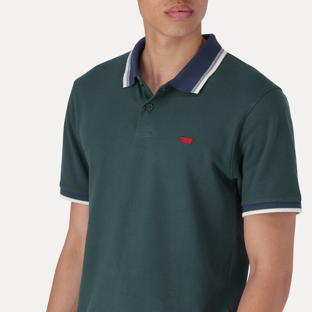 LEVI'S® MEN’S SLIM HOUSEMARK POLO SHIRT - GREEN