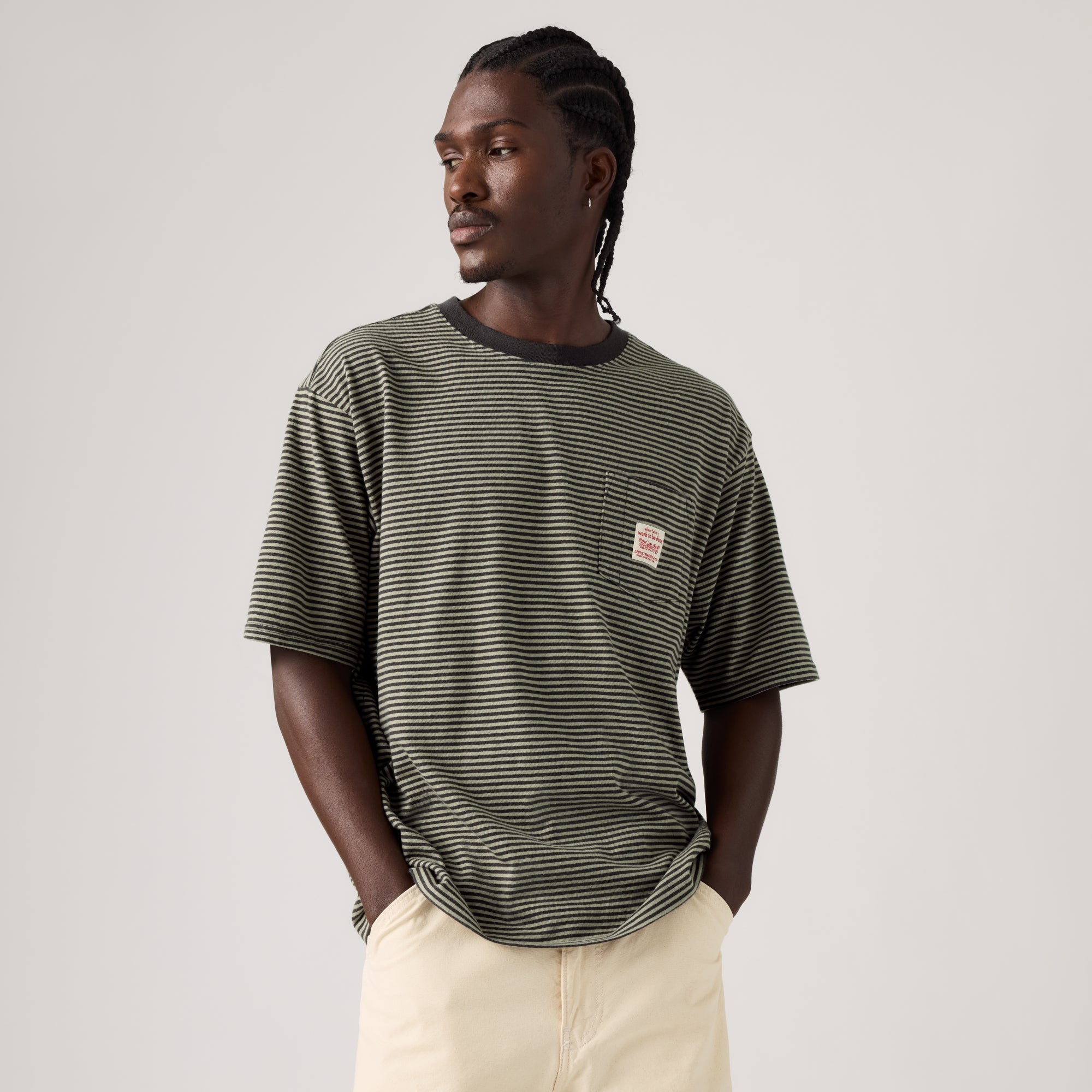 LEVI'S® MEN'S SHORT-SLEEVE WORKWEAR T-SHIRT - MULTI COLOUR