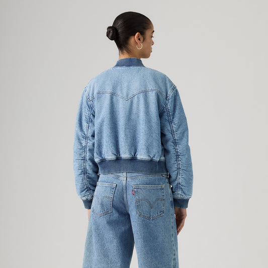 LEVI'S® WOMEN'S SCOUT WESTERN BOMBER JACKET - MULTI COLOUR