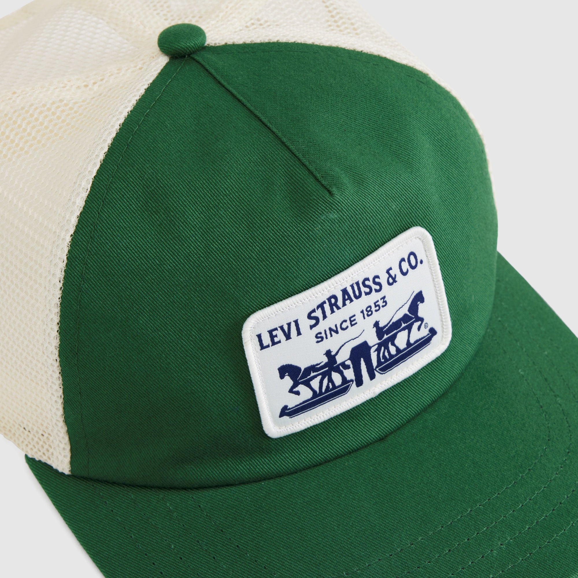 LEVI'S® MEN'S PRESIDIO TRUCKER CAP - GREEN