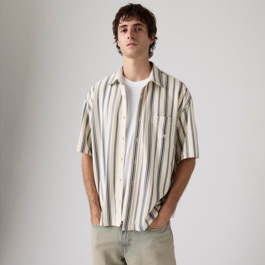 LEVI'S® MEN'S SHORT-SLEEVE DAWSON PIQUE SHIRT - MULTI COLOUR