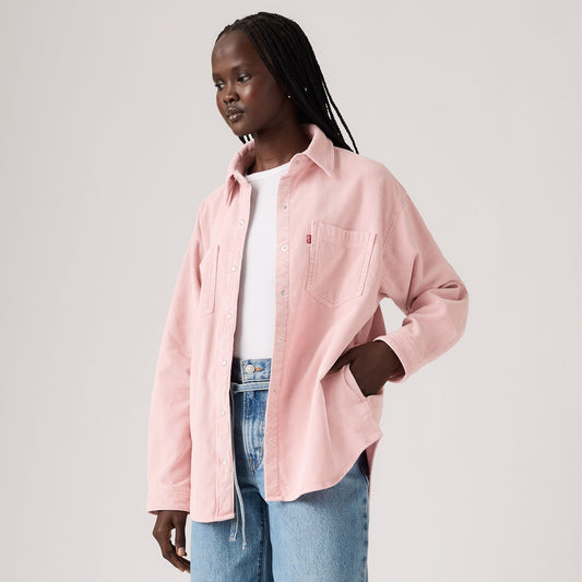 LEVI'S® WOMEN'S IRIS CORDUROY OVERSHIRT - MULTI COLOUR