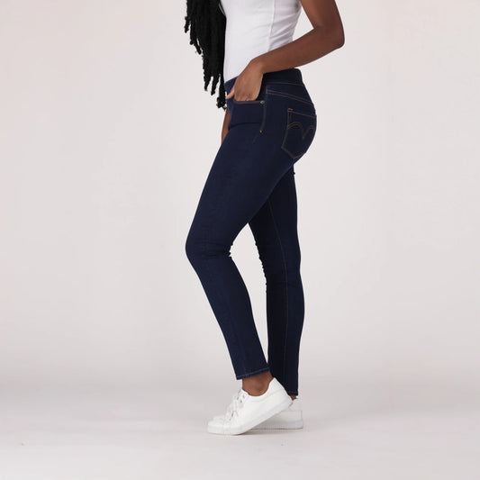 LEVI'S® WOMEN'S JEGGINGS - DARK INDIGO - FLAT FINISH