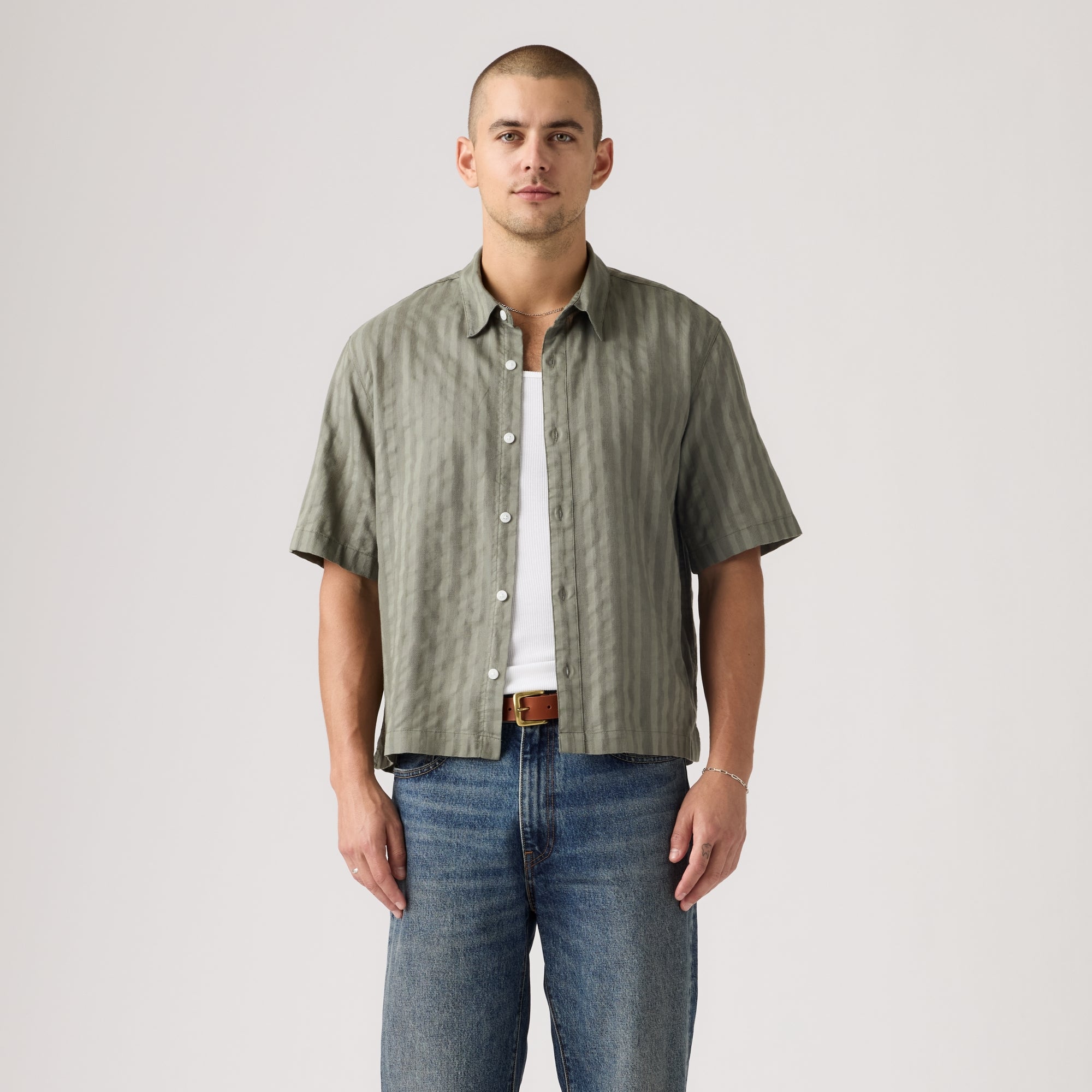 LEVI'S® MEN'S SHORT-SLEEVE LAMA BOXY SHIRT - MULTI COLOUR