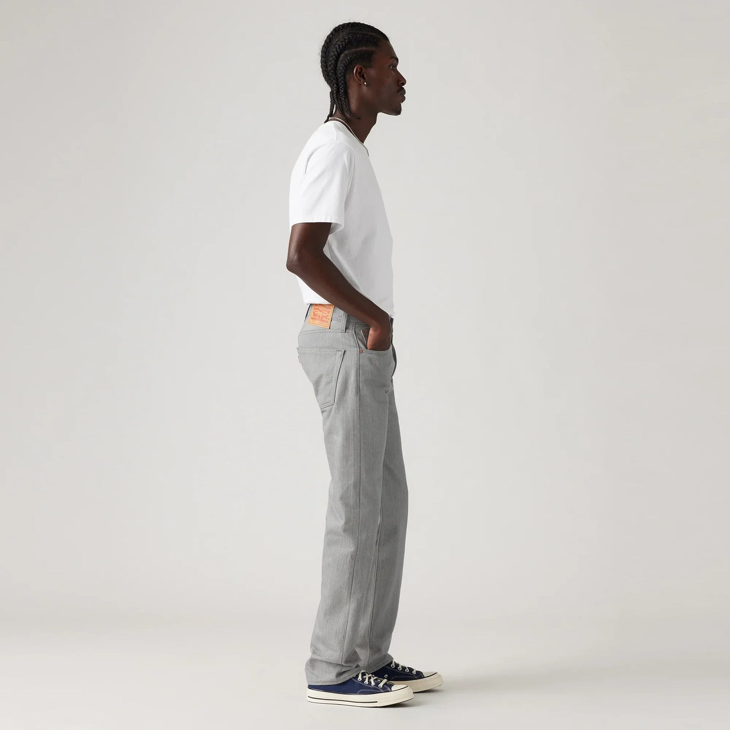 LEVI'S® MEN'S 501® ORIGINAL SHRINK-TO-FIT™ JEANS - GREY