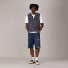 LEVI'S® MEN'S 478 BAGGY SHORTS - DARK INDIGO - WORN IN