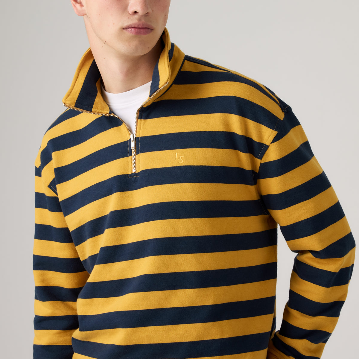 LEVI'S® MEN'S CAMERON QUARTER-ZIP - MULTI-COLOR