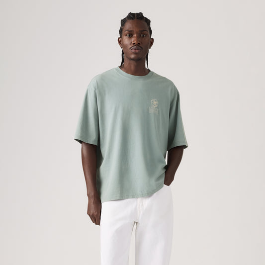 LEVI'S® MEN'S HALF-SLEEVE T-SHIRT - GREEN