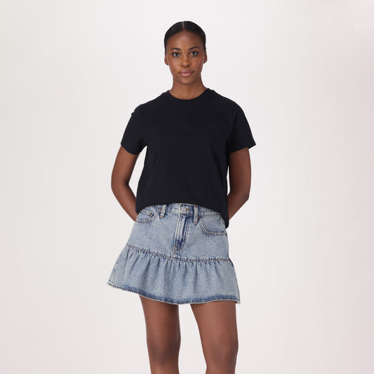 LEVI'S® WOMEN'S FAVORITE COTTON TEE - BLACK