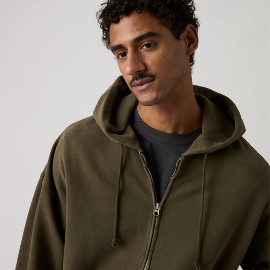 LEVI'S® MEN'S HAYES BOXY FULL-ZIP SWEATSHIRT - MULTI COLOUR