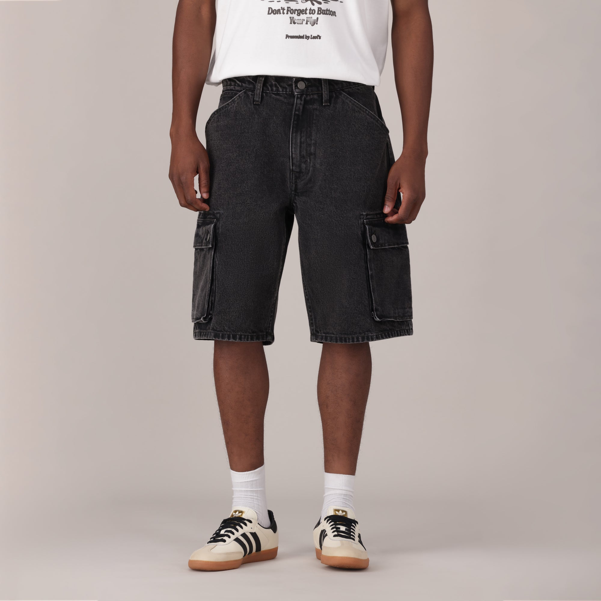 Levi's® Men's 478 Baggy Cargo Shorts - Grey