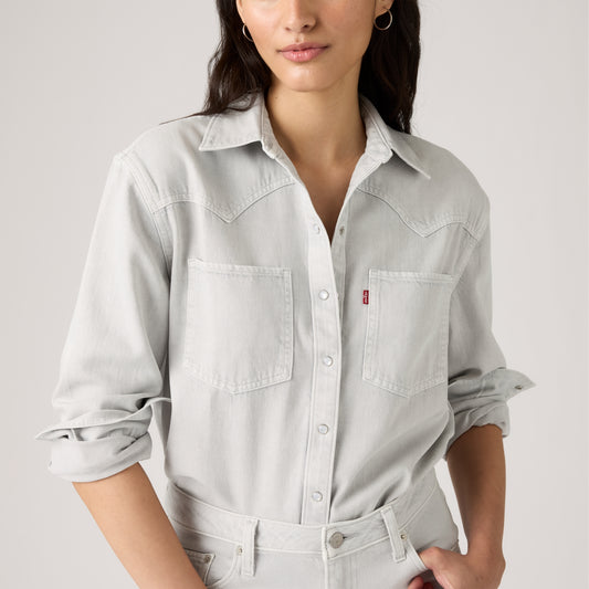 LEVI'S® WOMEN'S TEODORA WESTERN SHIRT - MULTI COLOUR