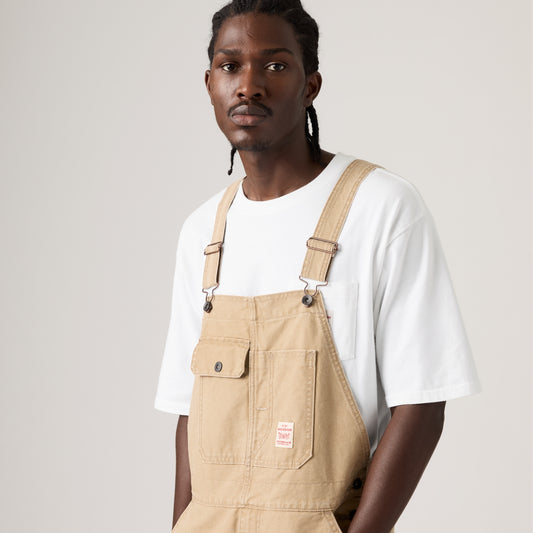 LEVI'S® MEN'S LOOSE OVERALLS - BROWN