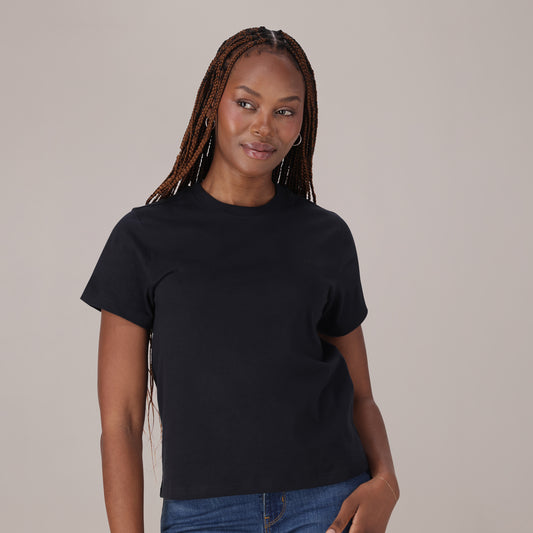 LEVI'S® WOMEN'S FAVORITE COTTON TEE - BLACK