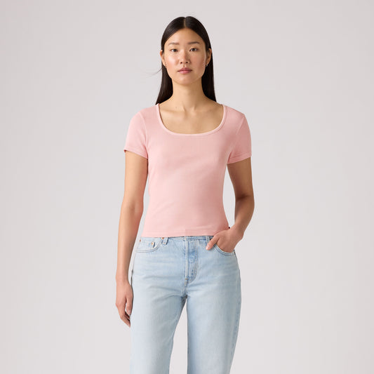 LEVI'S® WOMEN'S ESSENTIAL SQUARE NECK TEE - MULTI COLOUR