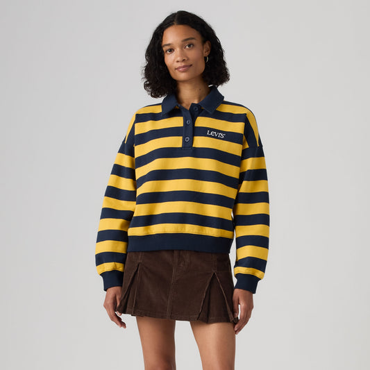 Levi's® Women's Graphic Vintage Rugby Fleece - Multi-Color