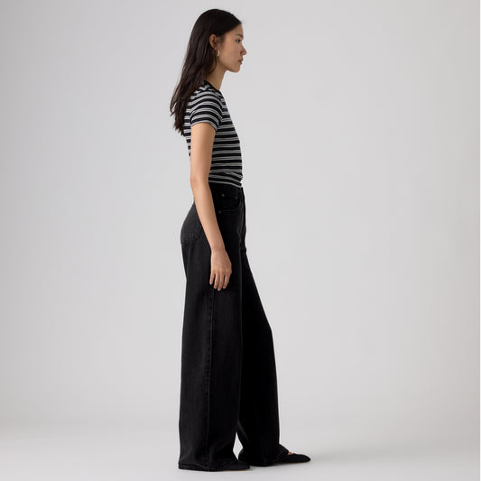 LEVI'S® WOMEN'S CINCH BAGGY JEANS - BLACK
