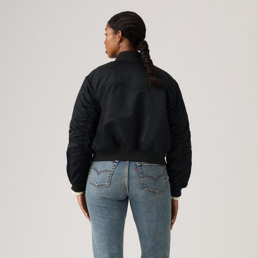 LEVI'S® WOMEN'S SCOUT WESTERN BOMBER JACKET - MULTI COLOUR