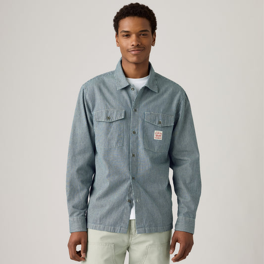 LEVI'S® MEN'S LONG-SLEEVE WORKER SHIRT - MULTI COLOUR