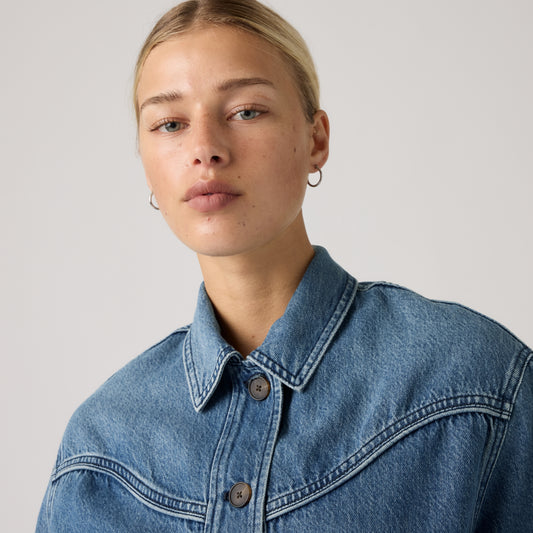 LEVI'S® WOMEN'S DANI WESTERN HARRINGTON JACKET - MULTI-COLOR